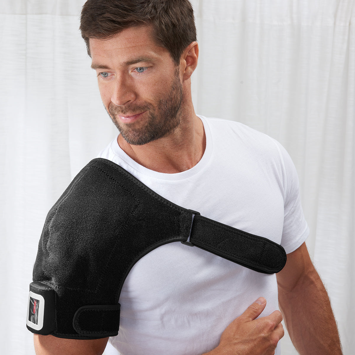 Cordless Shoulder Heat Therapy Wrap by Sharper Image